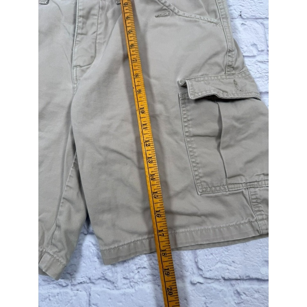 Vintage Polo Jean‎ Co Ralph Lauren Ladies 12 Button Front Khaki Cargo Shorts - Picture 4 of 9